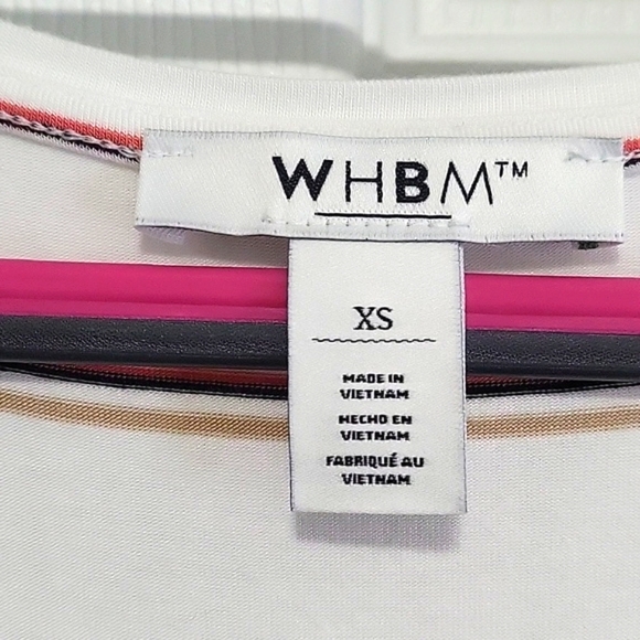 WHBM striped tee - Picture 3 of 6